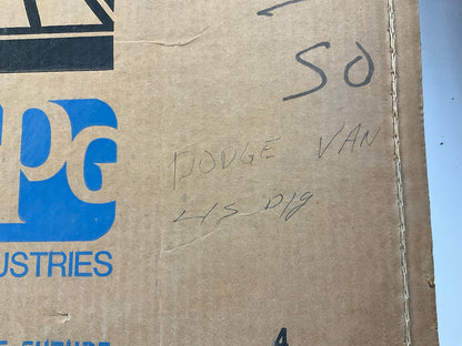NOS Herculite PPG D4470 Glass Green Tint For 53-54 Dodge Pickup, Panel Truck