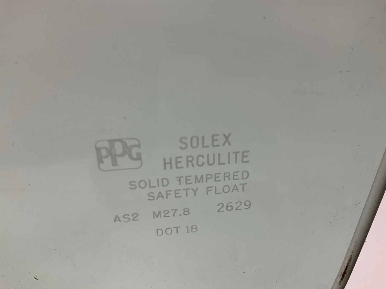 NOS Herculite - See Photos PPG D4497 Left Glass 1967-1972 FORD F- SERIES