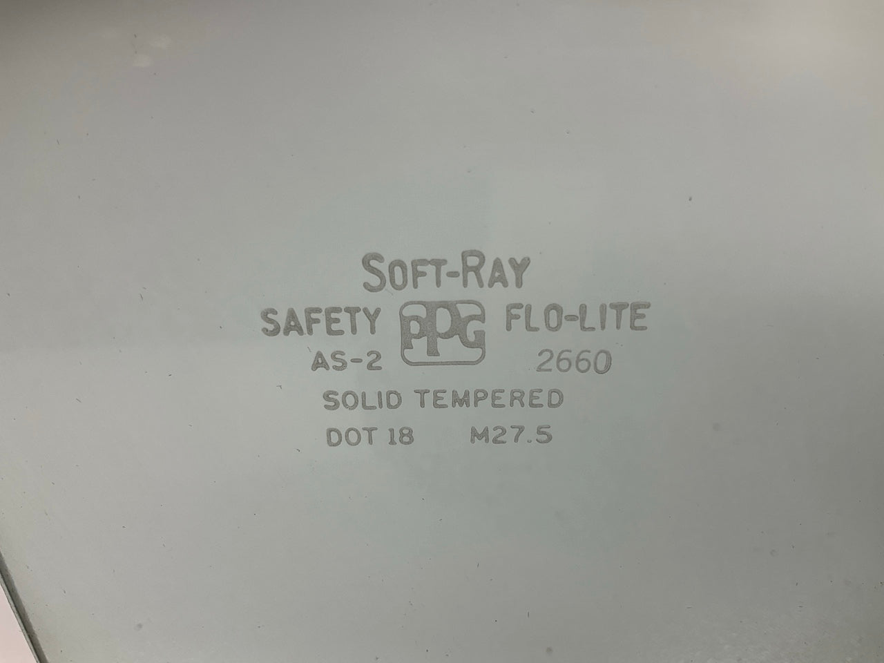 NOS PPG D5361 Right Passenger Door Glass #2 1975-1980 Monza, 1976-1980 Sunbird