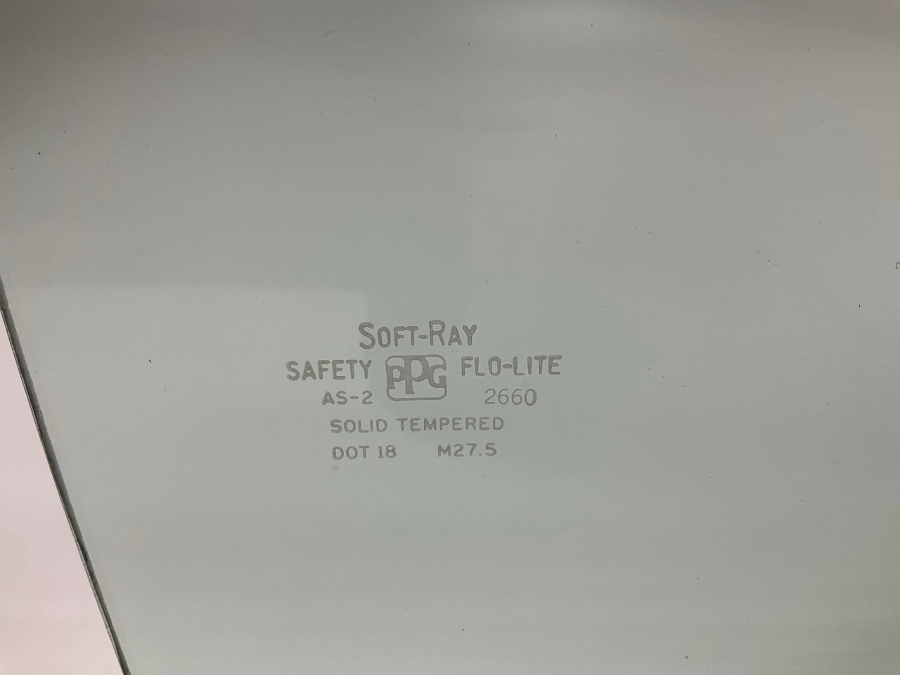 NOS PPG D5361 Right Passenger's Door Glass 1975-1980 Monza, 1976-1980 Sunbird