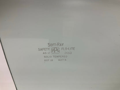 NOS PPG D5361 Right Passenger's Door Glass 1975-1980 Monza, 1976-1980 Sunbird