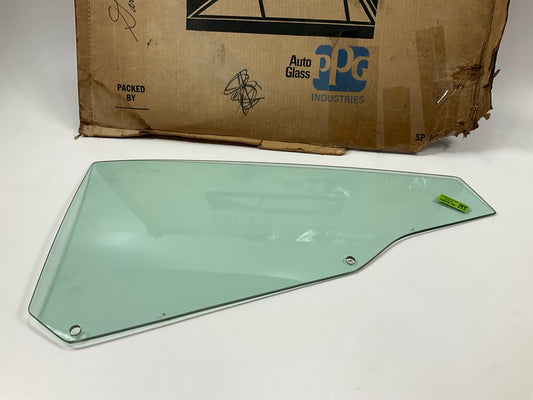 NOS - VINTAGE PPG Q4050 Rear Left Quarter Glass For 1968-1970 Charger, Coronet