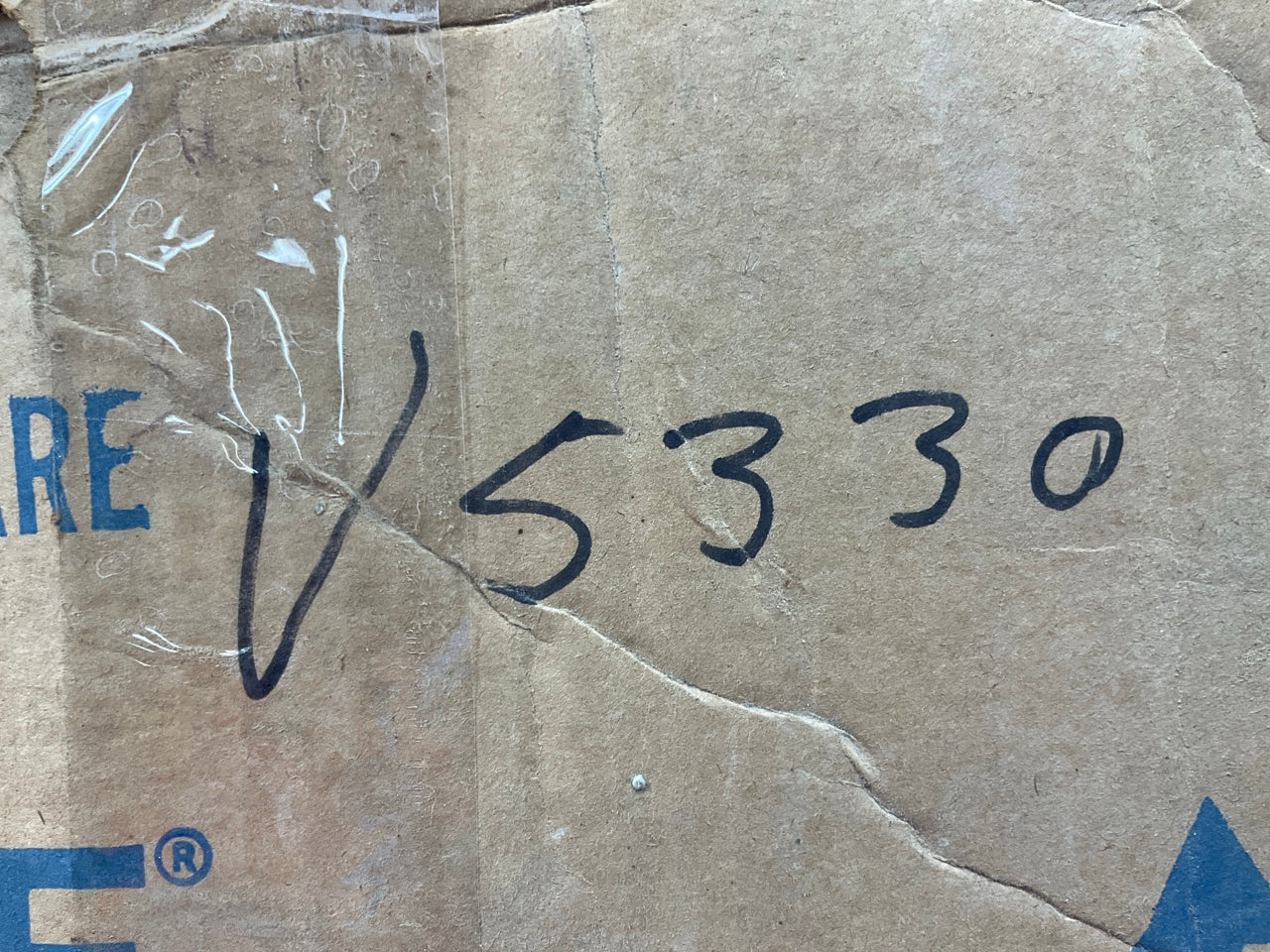 NOS - PPG V5330 Front Right Door Vent Window Glass 1975-1985 Ford Econoline Van