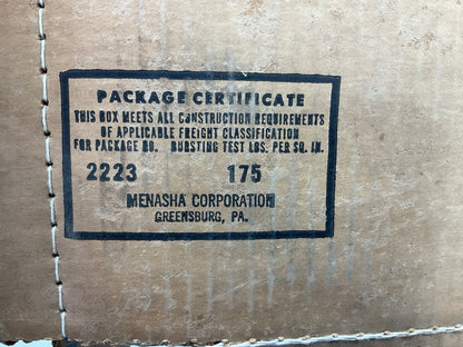 NOS Herculite PPG V5587 Left Sedan Vent Glass 77-89 Buick, Chevy, Pontiac
