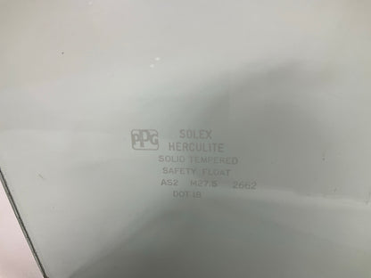 PPG V5856 Rear Left Door Stationary Window Glass 79-91 Ford LTD & Grand Marquis