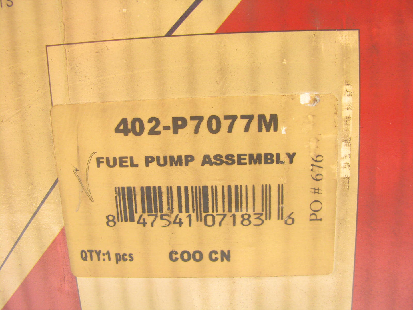 Precise 402-P7077M Electric Fuel Pump Module Assembly