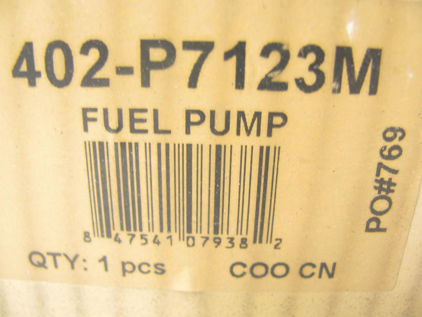 Precise 402-P7123M Electric Fuel Pump Module Assembly