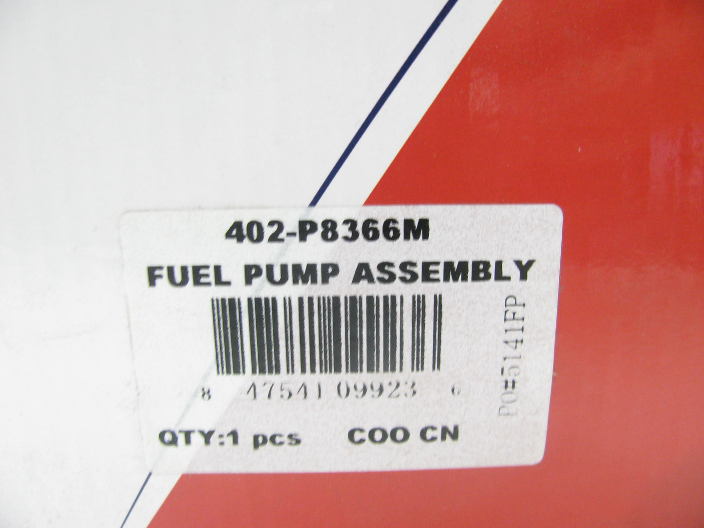 Precise 402-P8366M Fuel Pump Module - MISSING HARDWARE