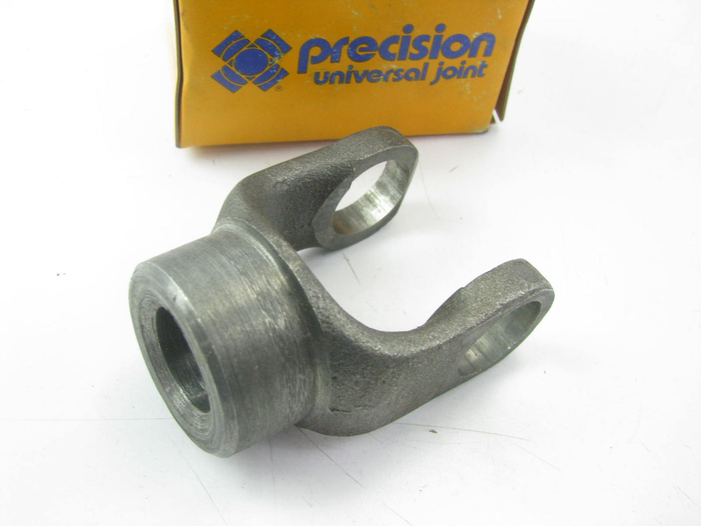 Precision 1516 Implement Yoke, Round Bore - 7/8'' W/ 1/4'' Keyway & Set Screw