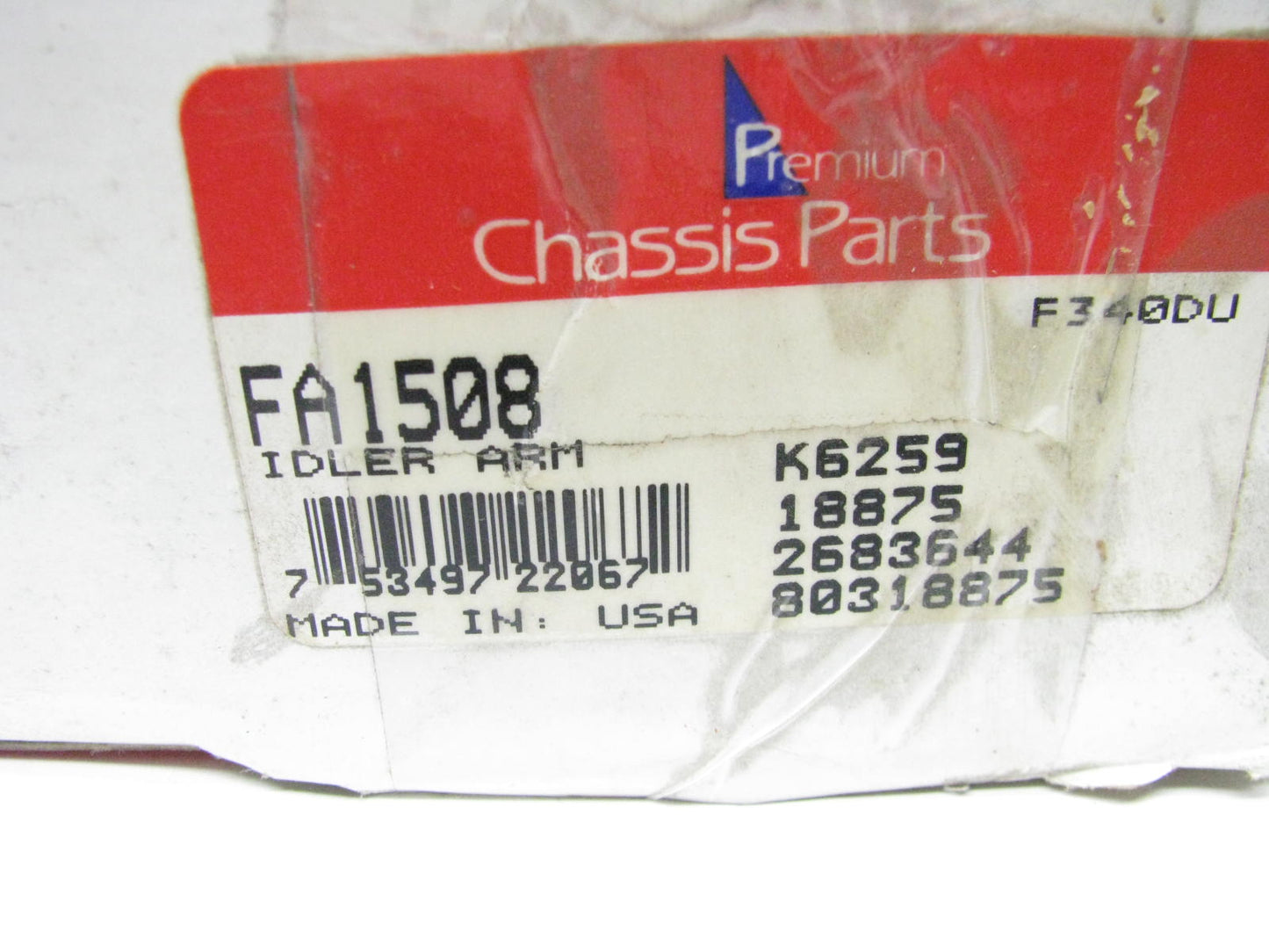 Premium Chassis Parts FA1508 FRONT RIGHT Steering Idler Arm 85-90 Astro Safari