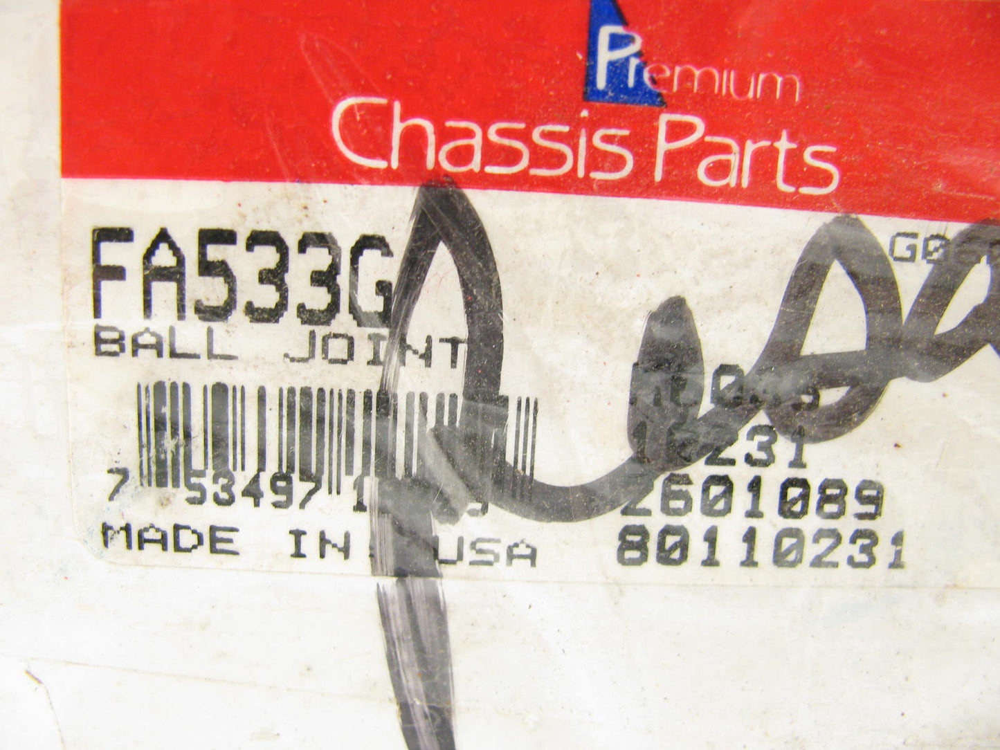 Premium Chassis Parts FA533G FRONT LOWER Suspension Ball Joint