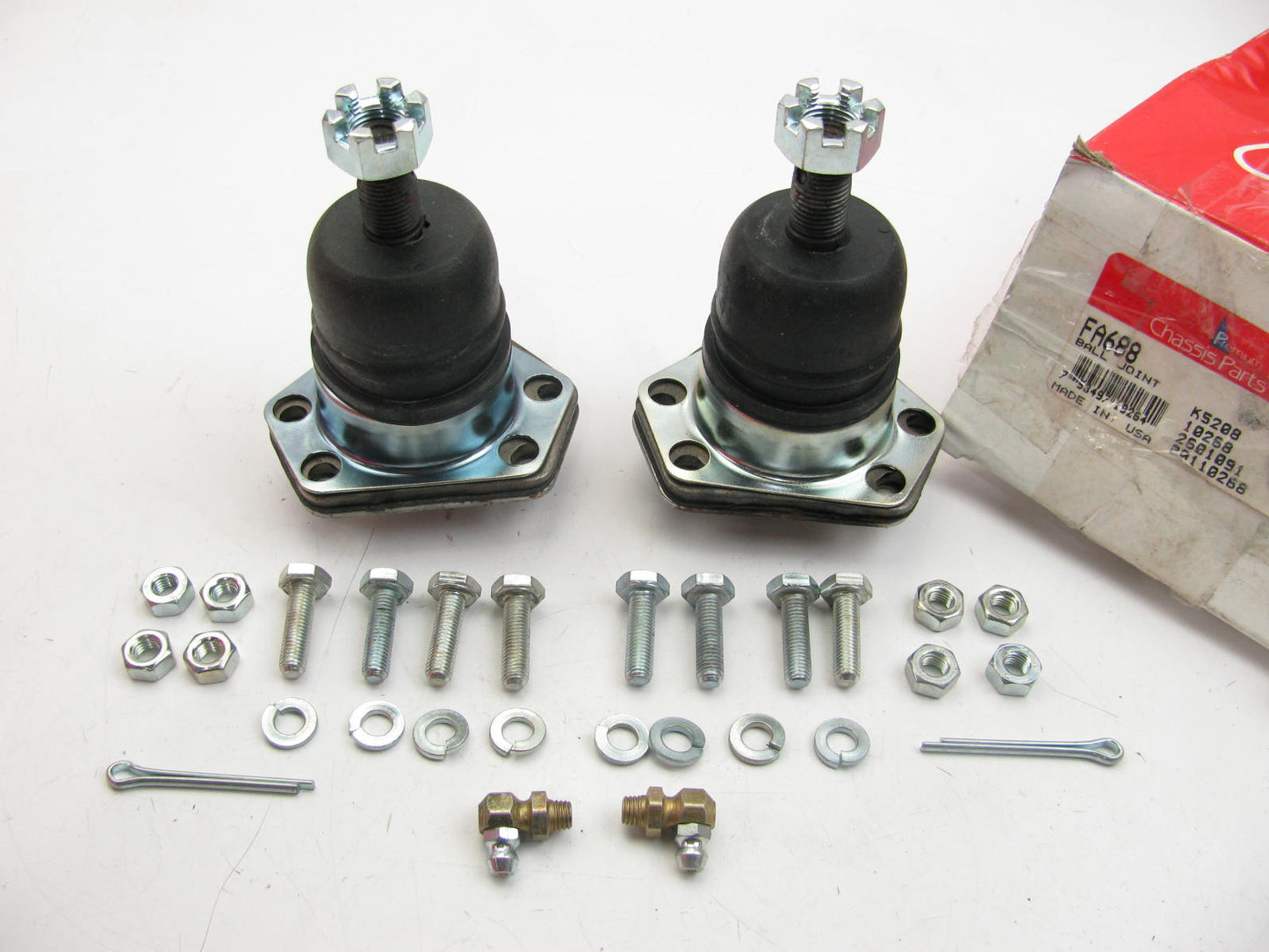 (2) Premium Chassis Parts FA688 Suspension Ball Joint - Front Upper