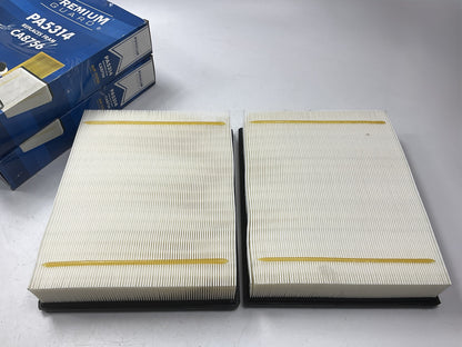 (2) Premium Guard PA5314 Engine Air Filter