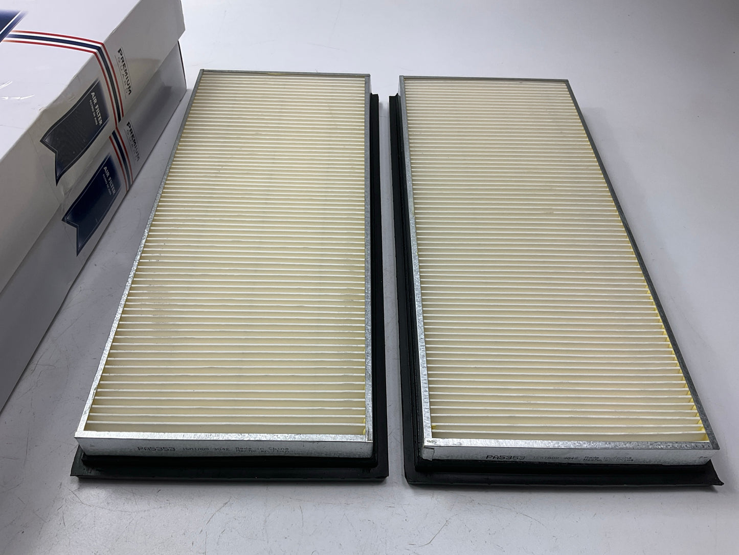 (2) Premium Guard PA5353 Engine Air Filter For 1999-2004 Subaru 2.2L 2.5L-H4