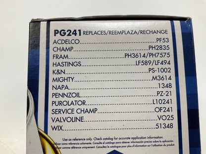 (12) Premium Guard PG241 Engine Oil Filter