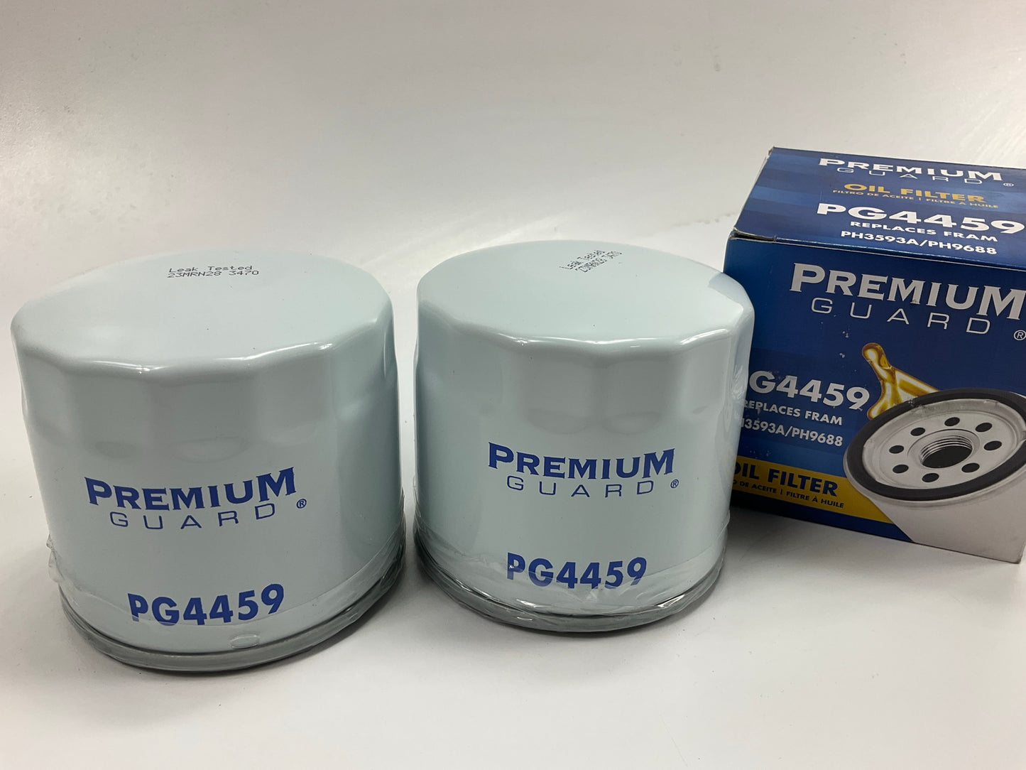 (2) Premium Guard PG4459 Engine Oil Filter