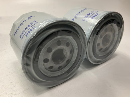 (2) Premium Guard PG4651 Engine Oil Filter