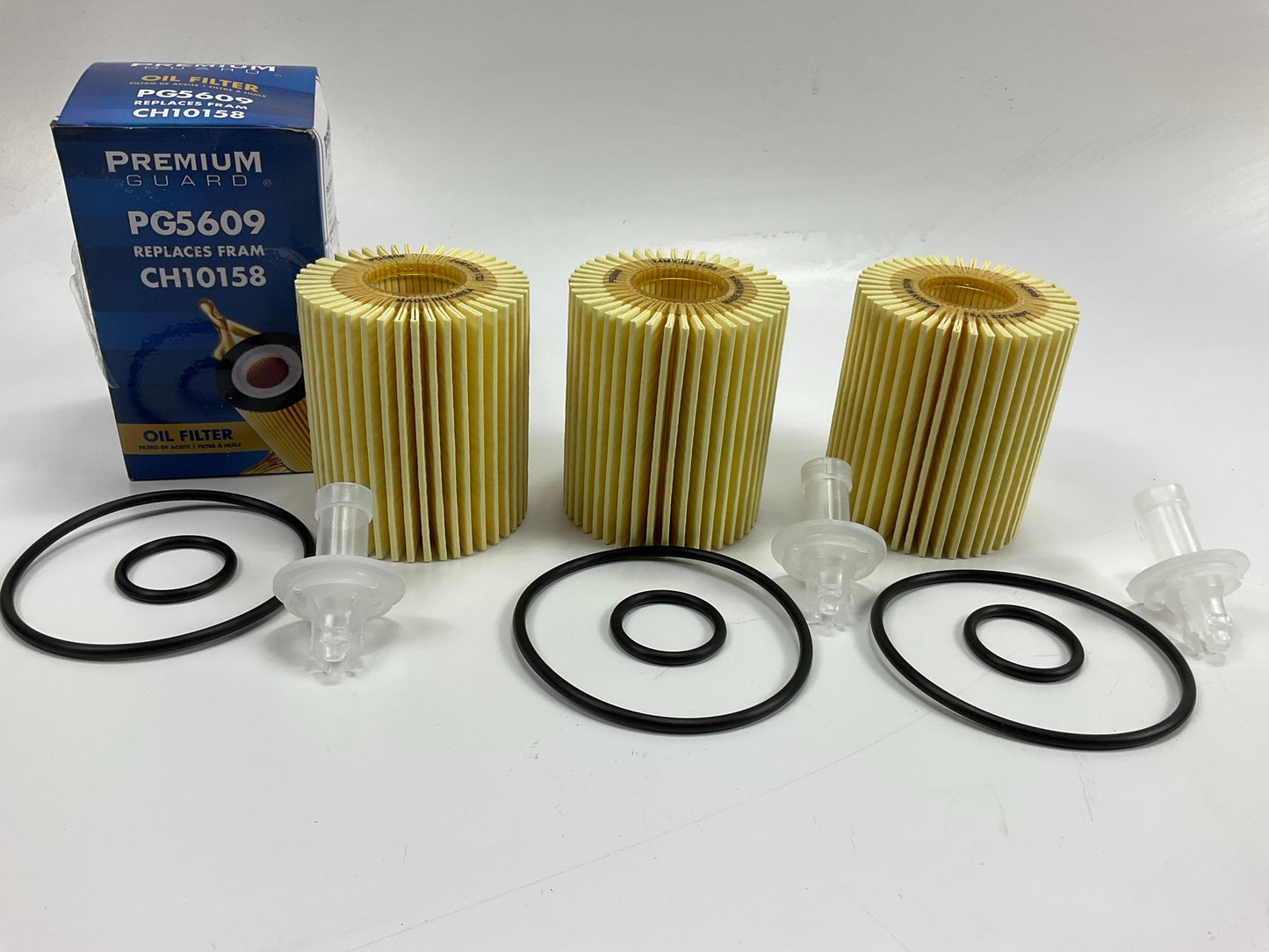 (3) Premium Guard PG5609 Engine Oil Filter