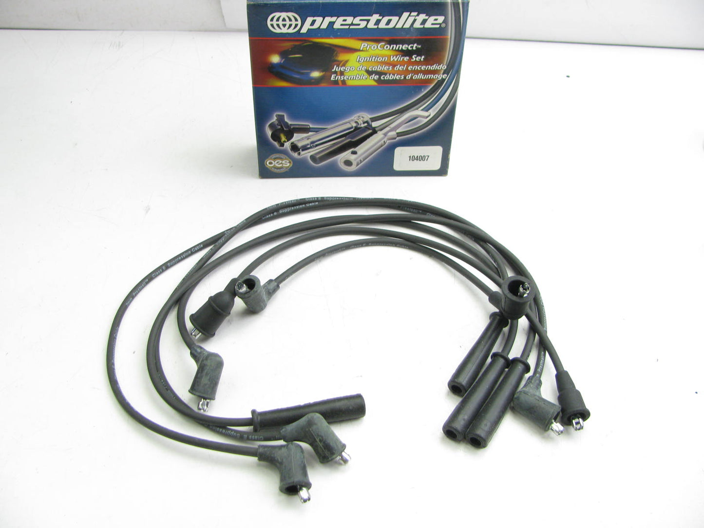 Prestolite 104007 Ignition Spark Plug Wire Set