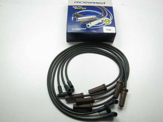 Prestolite 116028 Ignition Spark Plug Wire Set - 1985-88 Buick Olds Pontiac 3.0L