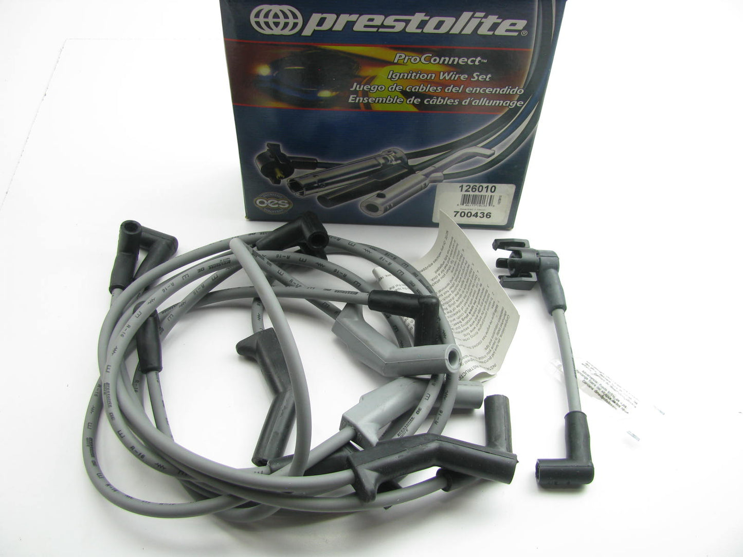 Prestolite 126010 Ignition Spark Plug Wire Set 91-95 Ford Mercury 3.8L V6
