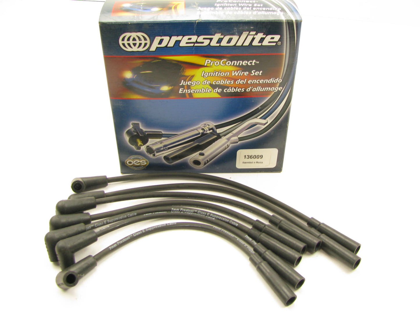 Prestolite 136009 Ignition Spark Plug Wire Set For 1987-1990 Jeep 4.0L-L6