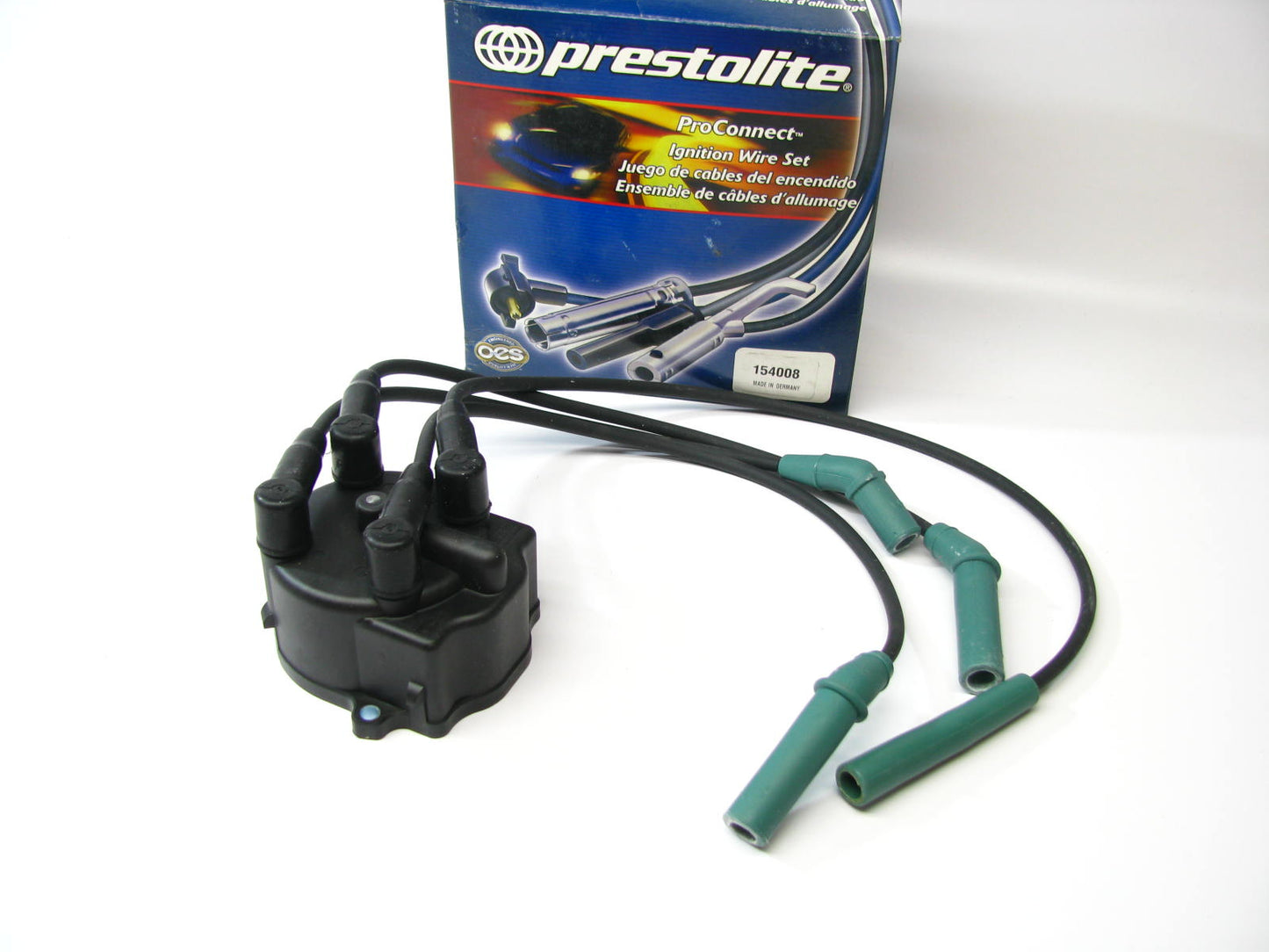 Prestolite 154008 Ignition Spark Plug Wire Set - 1987-1991 Toyota Tercel 1.5L