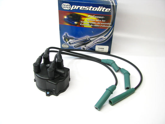 Prestolite 154008 Ignition Spark Plug Wire Set - 1987-1991 Toyota Tercel 1.5L