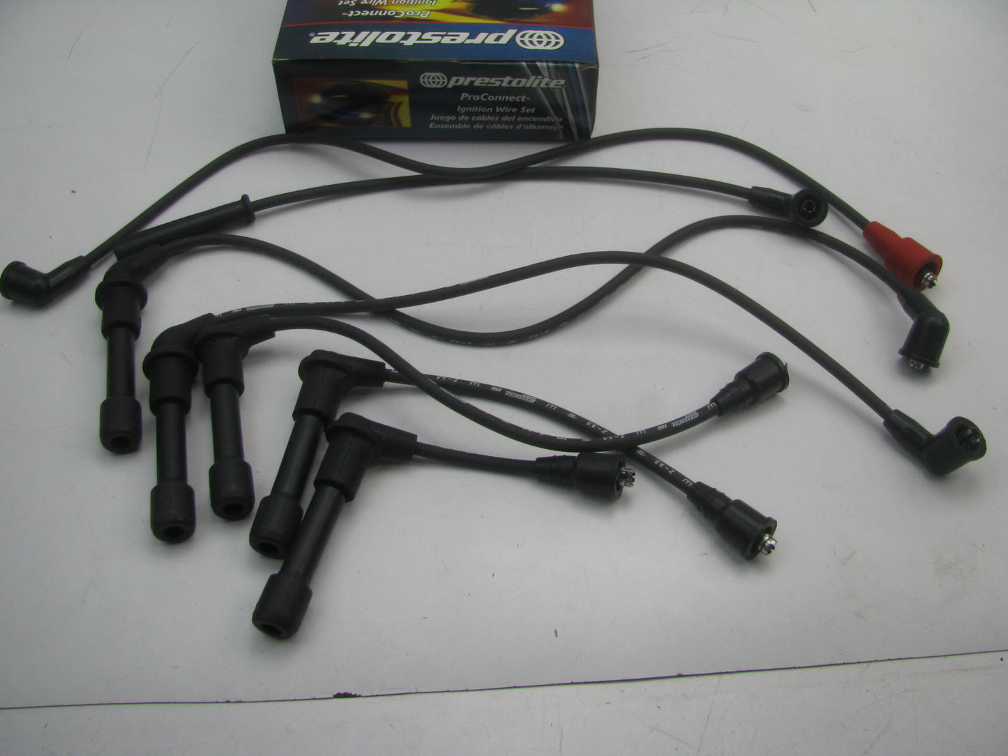 Prestolite 176008 Ignition Spark Plug Wire Set For 1986-1989 Nissan 3.0L-V6