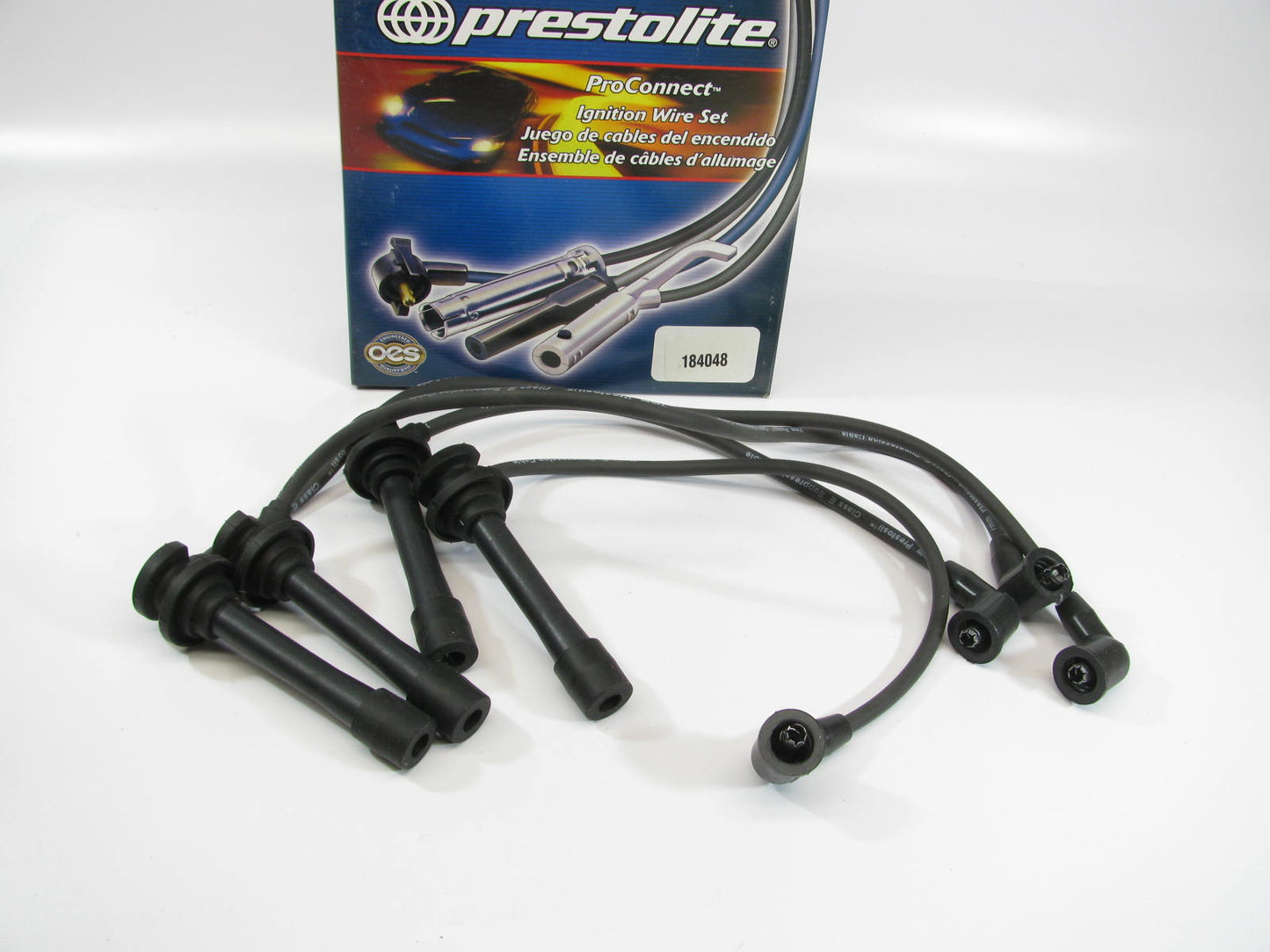 Prestolite 184048 Ignition Spark Plug Wire Set For 1995-97 Kia Sephia 1.6L 1.8L