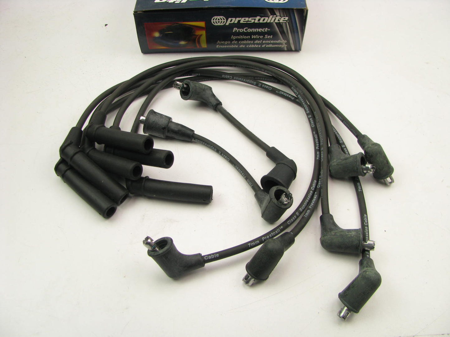 Prestolite 186002 Ignition Spark Plug Wire Set For 1989-1994 Mitsubishi 3.0L-V6