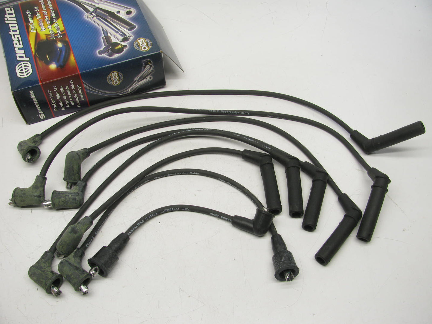 Prestolite 186004 Ignition Spark Plug Wire Set For 1991-1996 Mitsubishi 3.0L V6