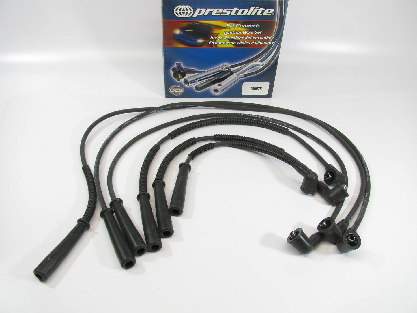 Prestolite 186028 Ignition Spark Plug Wire Set for 1996-1998 Mazda MPV 3.0L-V6