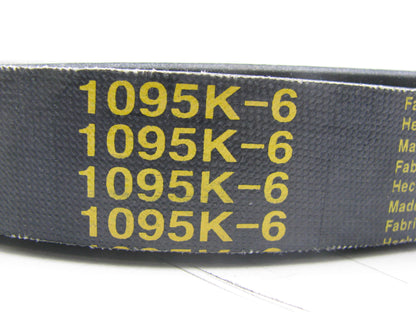 Prestone 1095K-6 Serpentine Belt - 0.84'' X 109.75'' - 6 Ribs