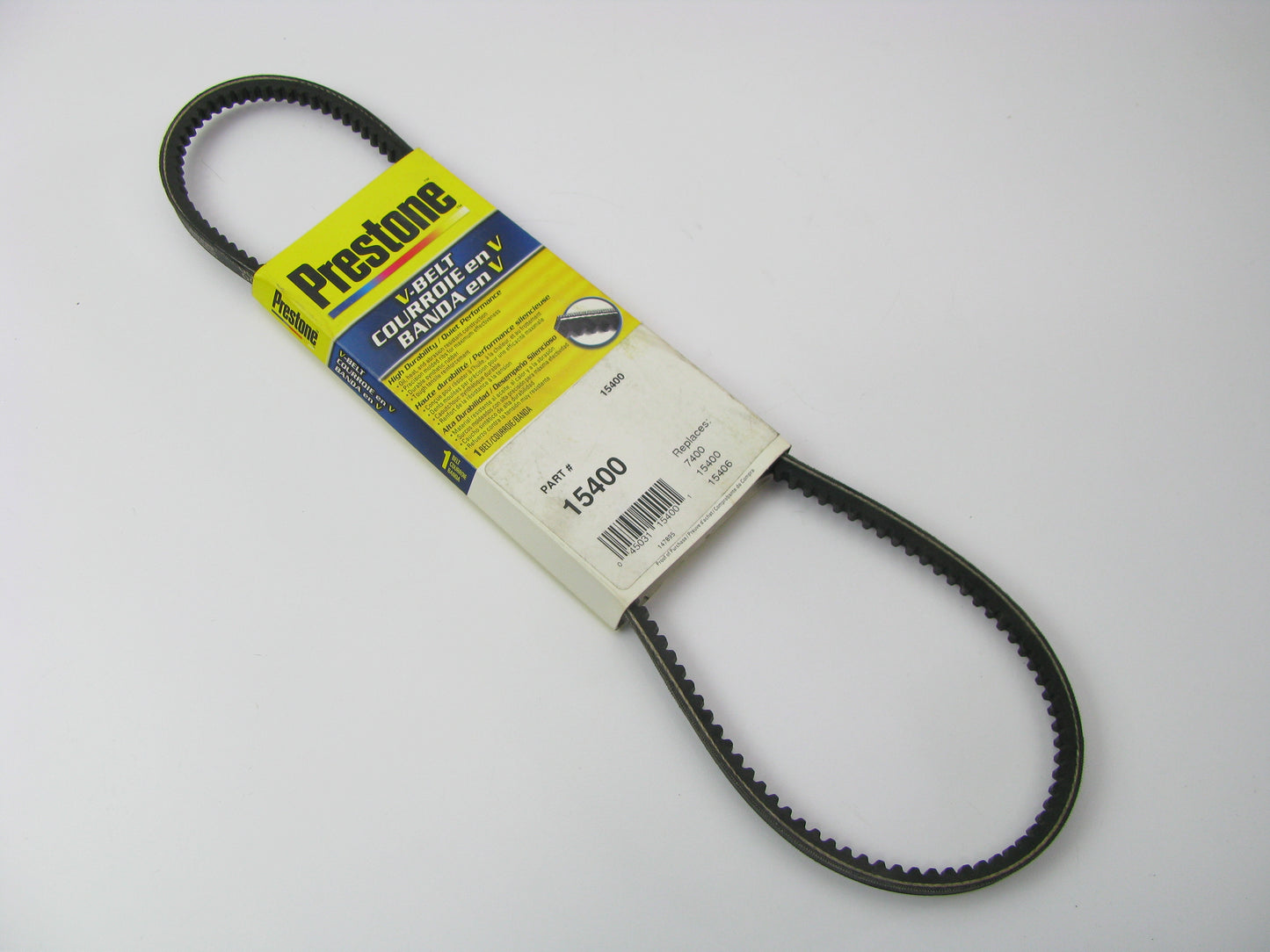 Prestone 15400 Accessory Drive Belt - 0.44'' X 40.00'' - 36 Degree