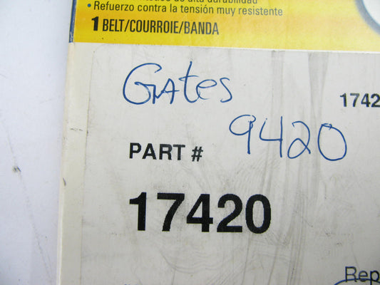 Prestone 17420 Accessory Drive Belt
