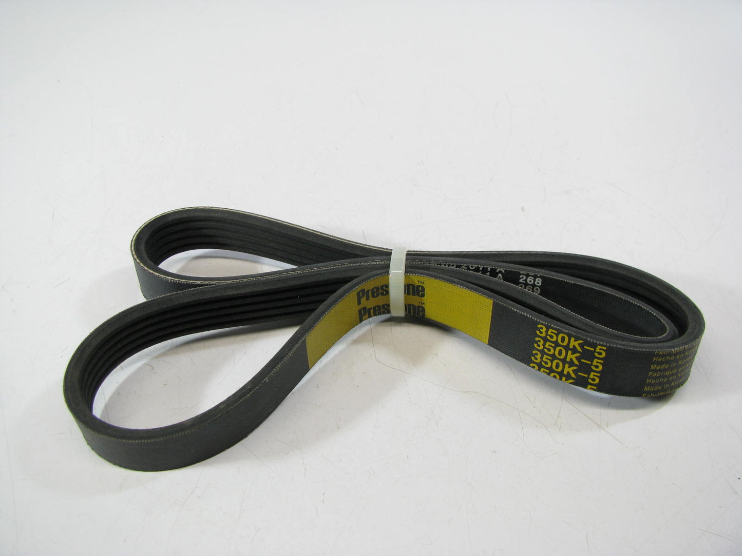 Prestone 350K5 Serpentine Belt - 0.69'' X 35.04'' - 5 Ribs