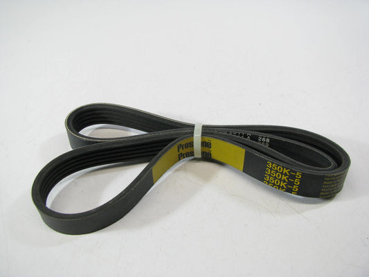 Prestone 350K5 Serpentine Belt - 0.69'' X 35.04'' - 5 Ribs