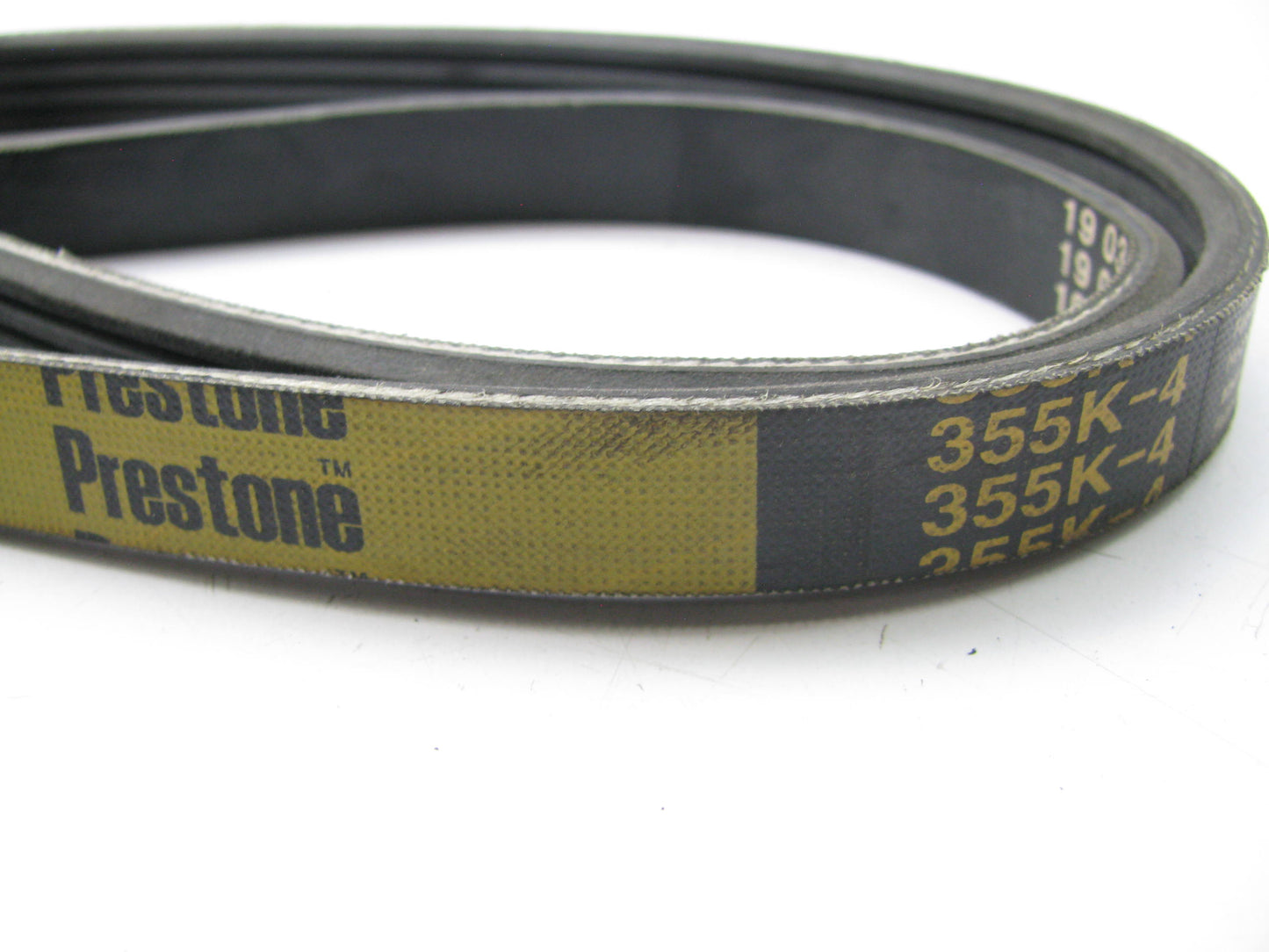 Prestone 355K-4 Serpentine Belt - 0.56'' X 35.50'' - 4 Ribs