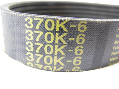 Prestone 370K6 Serpentine Belt - 0.84'' X 37.625'' - 6 Ribs