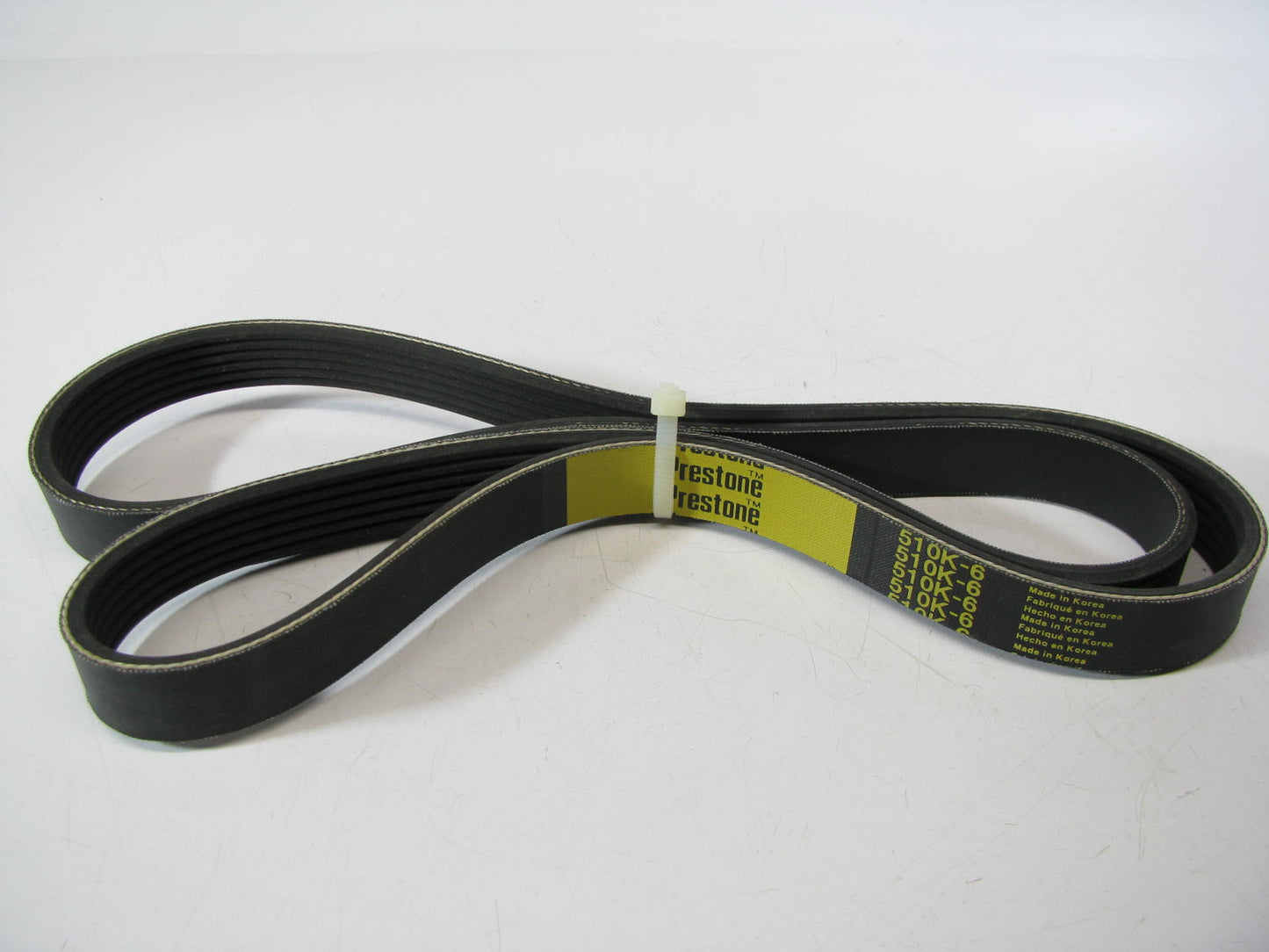 Prestone 510K-6 Serpentine Belt - 0.84'' X 51.00'' - 6 Ribs