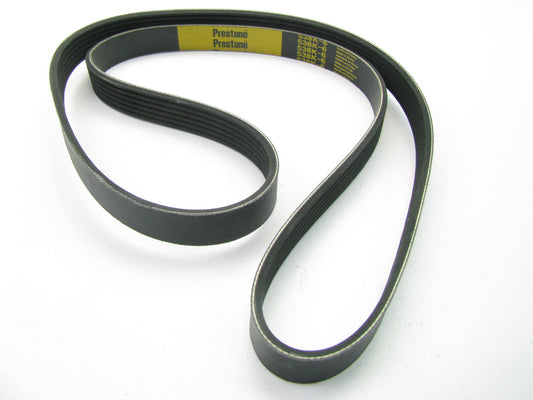 Prestone 538K-6 Serpentine Belt - 0.84'' X 54.00'' - 6 Ribs