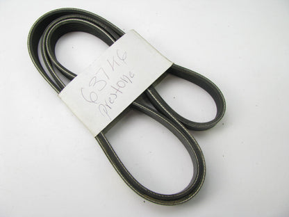Prestone 637K6 Serpentine Belt - 0.84'' X 64.375'' - 6 Ribs