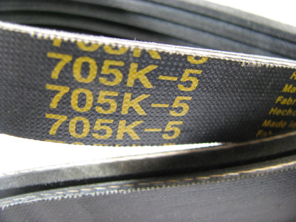 Prestone 705K5 Serpentine Belt - 0.69'' X 71.00'' - 5 Ribs