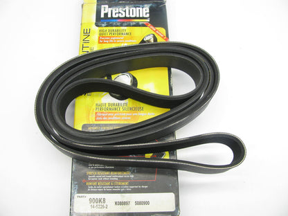 Prestone 900K8 Serpentine Belt - 1.12'' X 90.50'' - 8 Ribs
