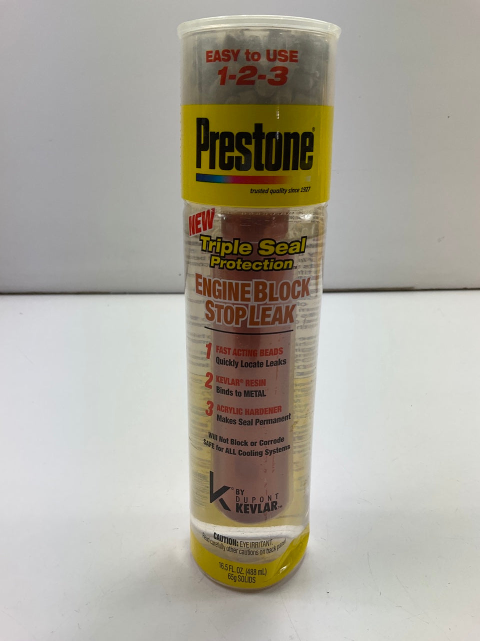Prestone AS-661Y Triple Seal Protection Engine Block Stop Leak, 16.5oz