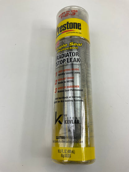 Prestone AS660 Triple Seal Protection Radiator Stop Leak 16.5 Fl. Oz. Bottle