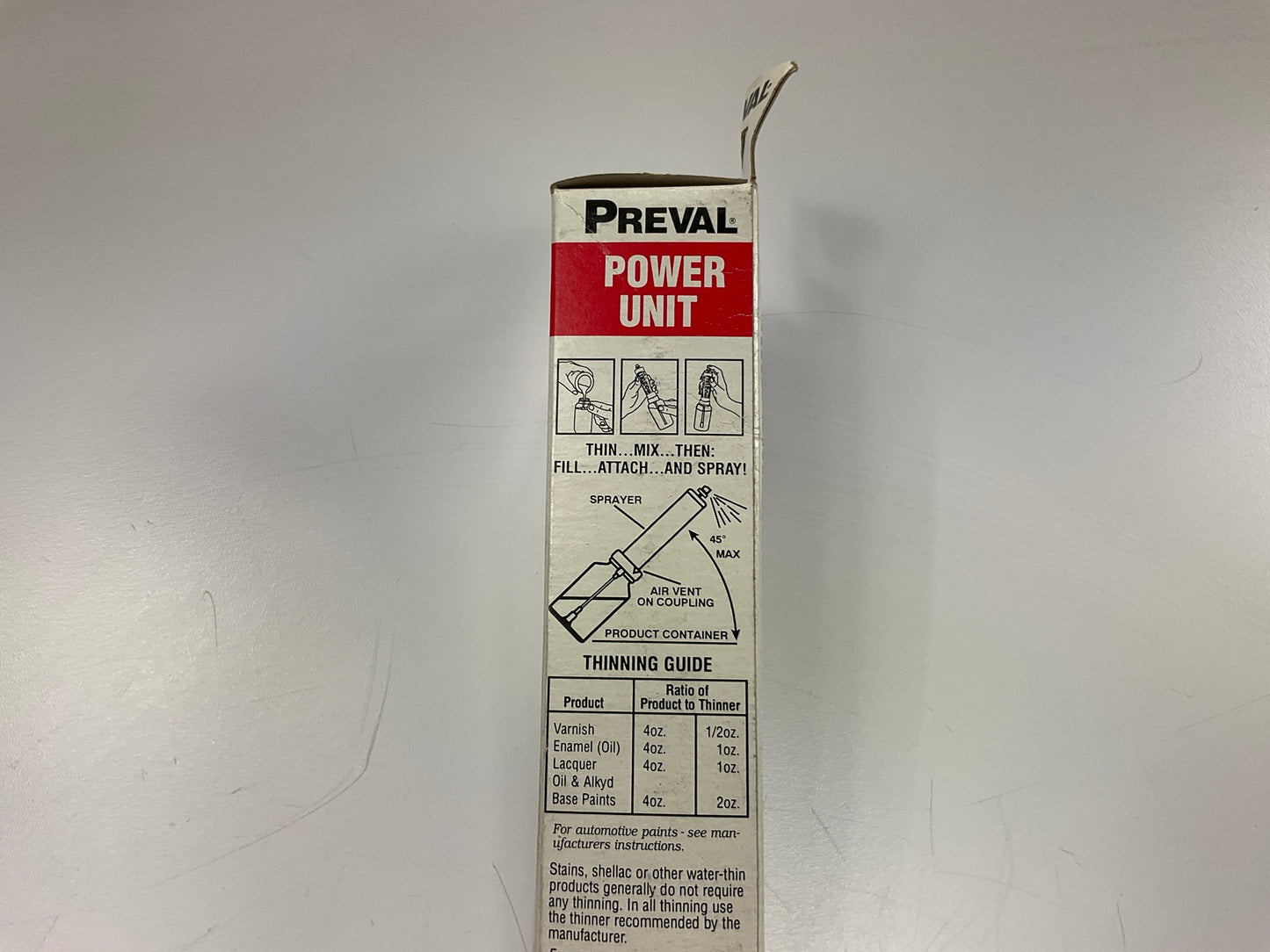 PreVal #268 Replacement Spray Gun Power Unit, 1.94 Oz