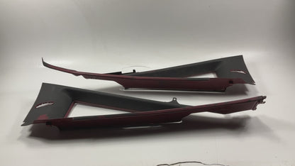 USED, PAINTED Rear Quarter Window Glass Interior Trim Panel Set 84-89 Z31 300zx