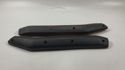 PAINTED Black (Over Red) Interior Door Handle Arm Rests OEM For 84-86 300zx Z31